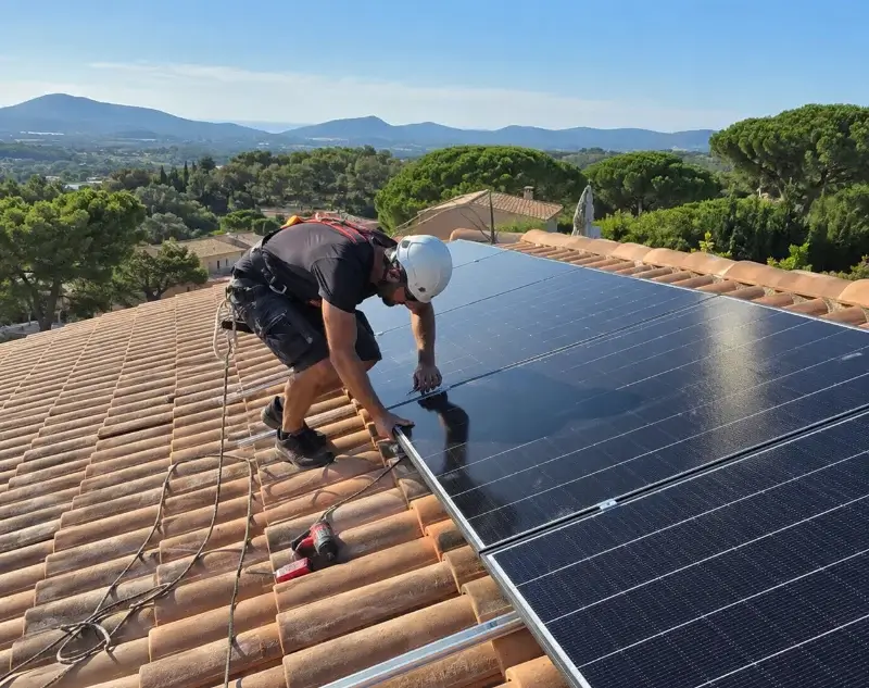 Installateur panneaux solaires Thyez — pose photovoltaïque sur toiture